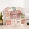 Teacher Appreciation Quotes Blanket Soft Warm Cozy Suitable for Chair Sofa Seaside for All Occasions Digital Print Birthday Christmas Gift Blanket