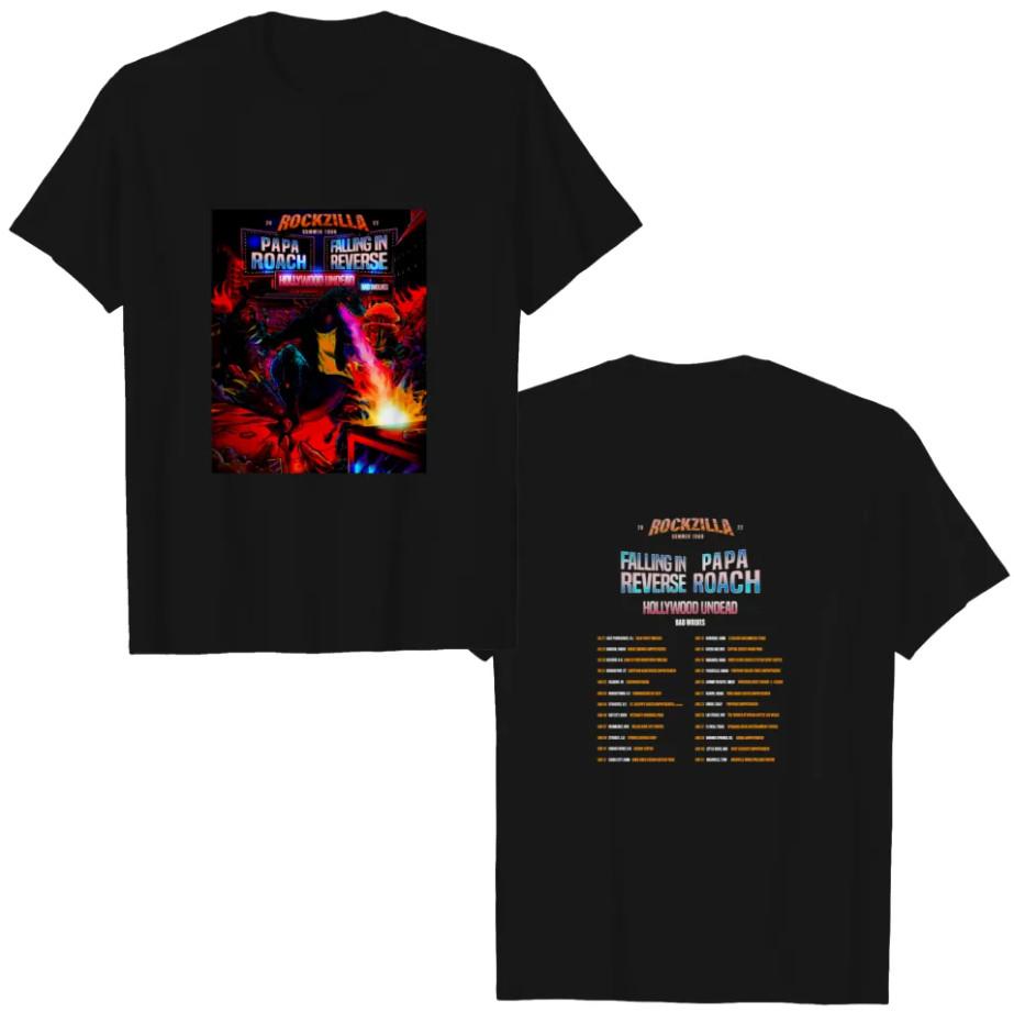 Rockzilla Summer Tour 2022 Rock Merch Shirt Unisex T-Shirt XXXL
