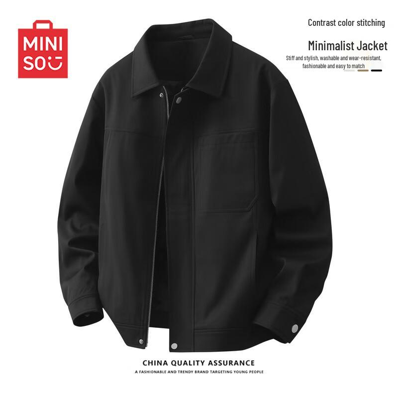 

MINISO Men s Retro Detroit Workwear Jacket 3XL