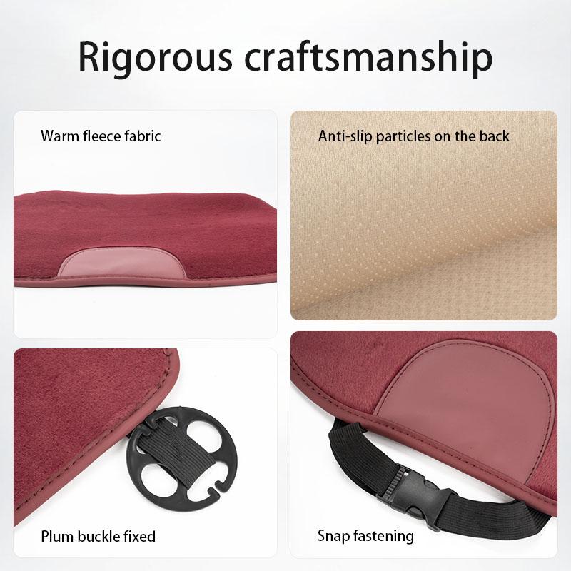 Car Seat Cover Backrest Pad Cushion Plush Interior Accessories For Jeep Grand Cherokee Wrangler JK Gladiator Compass Renegade AMV1