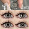 Eyeshare 2PCS Colored Eye Contact Lenses High Quality Fashion Blue Lenses Brown Natural Lenses Beauty Eye Contact Lenses