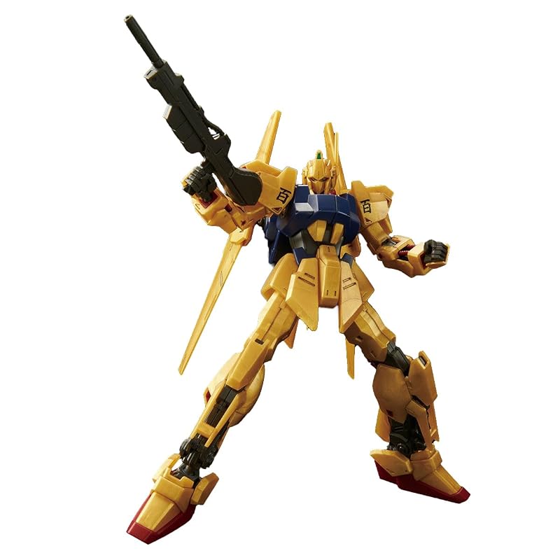 BANDAI SPIRITS HGUC 200 Mobile Suit Zeta Gundam Hyaku Shiki 1/144 Scale Pre-Colored Plastic Model Kit