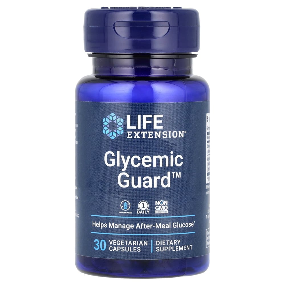 Life Extension Glycemic Guard Veggie Capsules, 30 Count