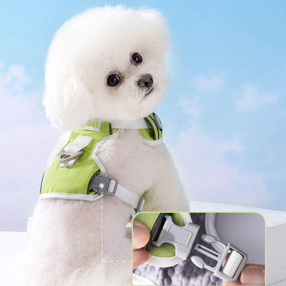 Mesh Dog Harness Breathable Dog Vest Fashion Pet Chest Strap  Walking