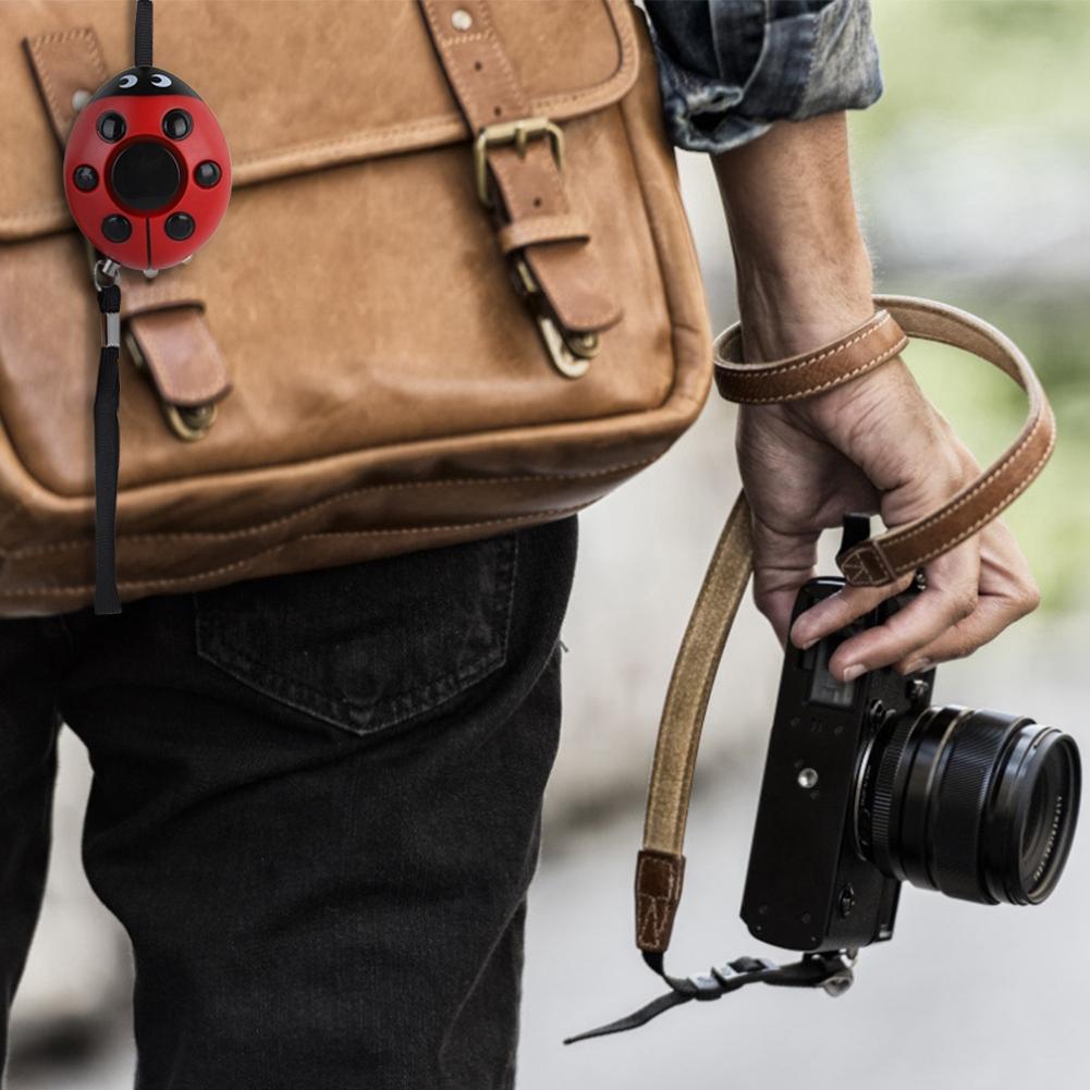 120db Portable Personal Security Alarm Beetle Ladybug Women Kid Eldery Protect Alert