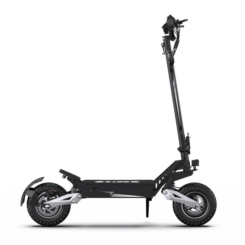 OOTD T10 18AH Foldable Electric Scooter, 500W Motor, 60km Range, 11" Tires, Lightweight Commuter E-Scooter for Urban Travel