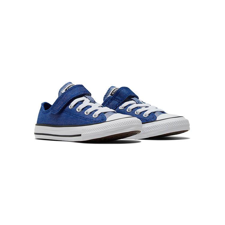 Converse Chuck Taylor All Star 1V Canvas Low Top Kids Shoes Kids sneakers Blue A03588C