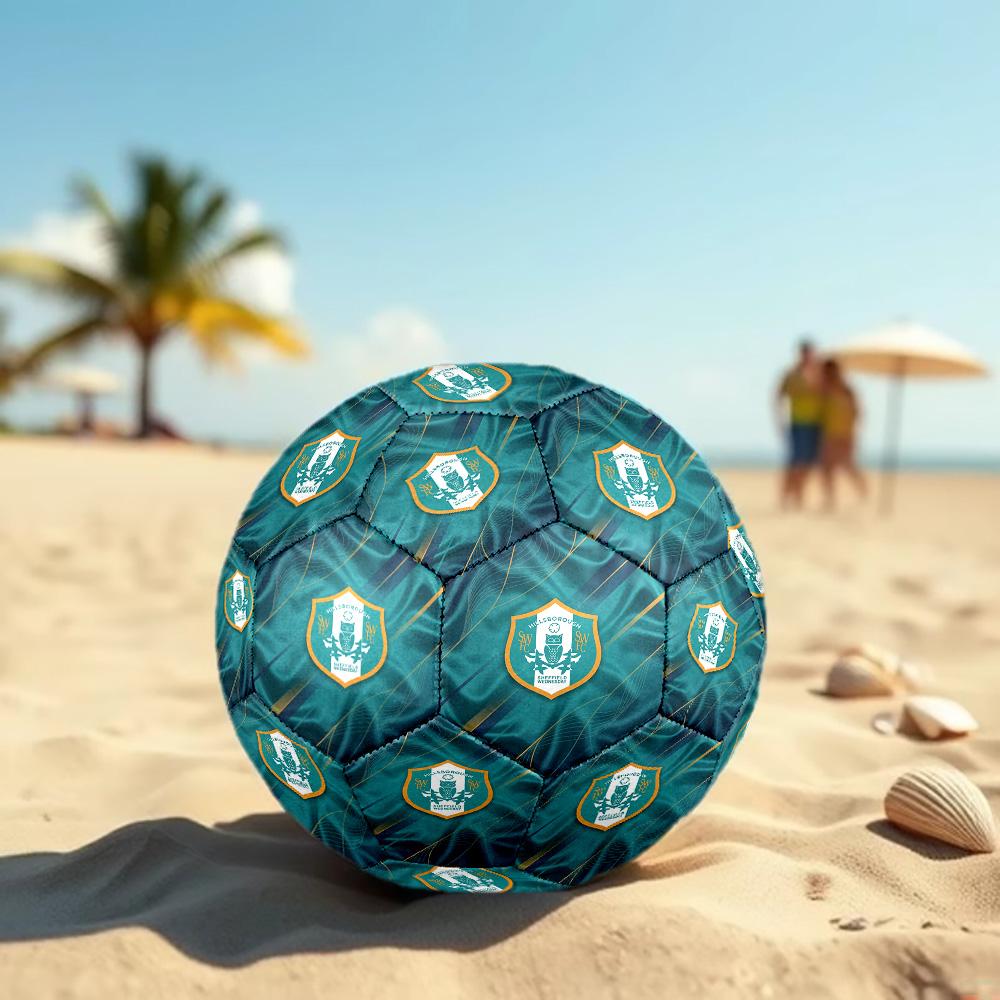 Sheffield Wednesday Taglia 5 Pallone da Calcio Alta Elasticità Pallone da Calcio Per Competizione All'aperto Allenamento Quotidiano Gioco