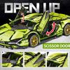 2024 Technical Bugattied Building Blocks Lamborghinis Hypercar Racing Car Model Assemble Vehicle Bricks Toys For Boys Kids Gifts