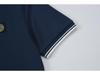 STONE Summer Classic Men's Polo Shirt with Small Logo Embroidery, Business Casual, Loose Fit, Short Sleeve T-Shirt.