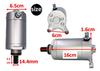 World Imp Motor Starter Motor for Yamaha Virago 250 Motorcycles - Aftermarket Parts for Yamaha XV250, Virago SRV, Dragstar 250