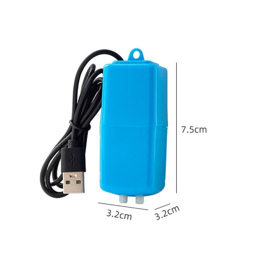 Portable USB Aquarium Filter Fishing Tank Accessories Silent Aquarium Air Pump with Air Stone High Quality Oxygen Pump