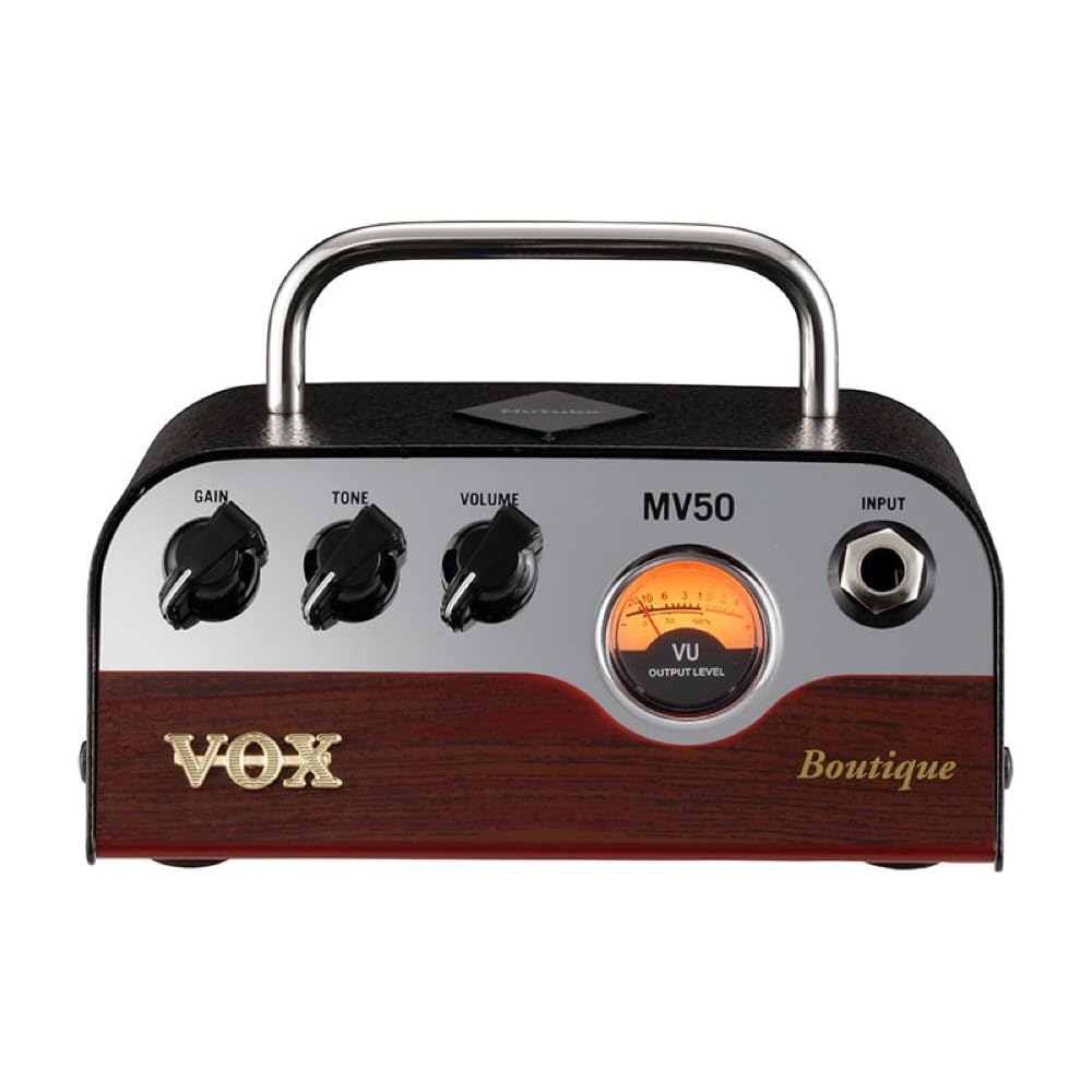 Vox MV50 Boutique Guitar Head Amplifier 50W Lightweight Design Analog Circuit Portable for Home Practice Studio Stage