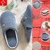 Rechargeable Heated Cotton Slippers with Temperature Control