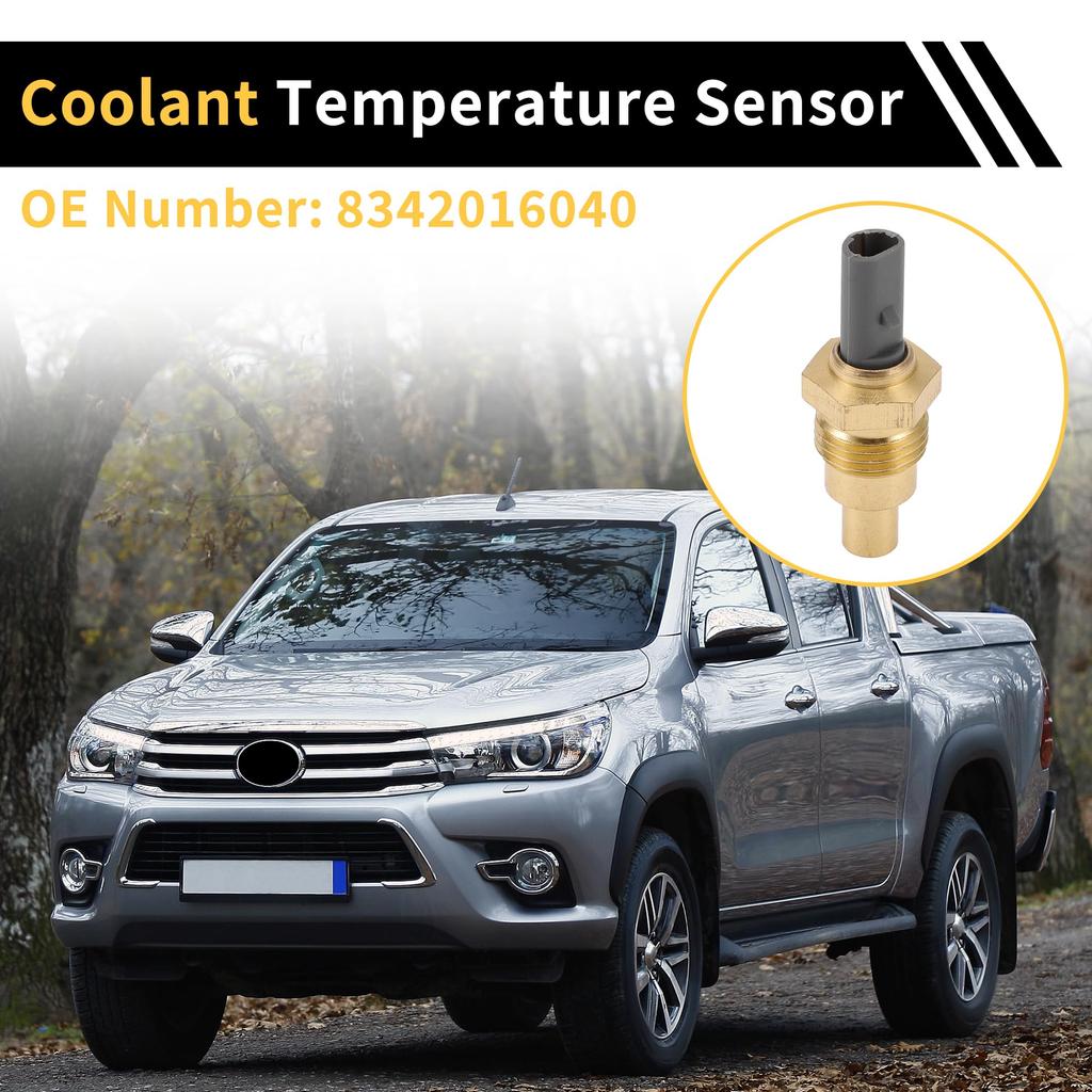 REPAIROCK For Toyota Pickup 1993-1995 Temperature Sensor Temperature Sensor Sensor Unit Sensor No.8342016040 Gold Tone