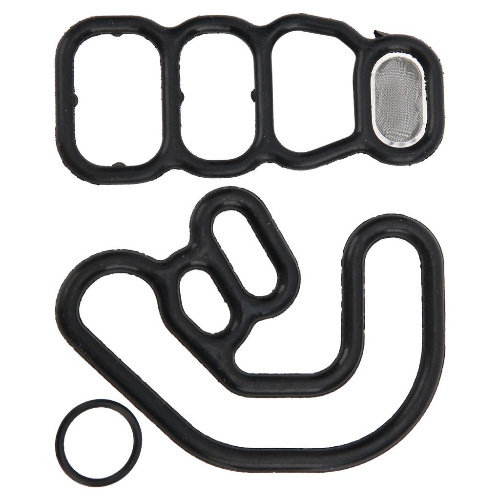 3 pezzi Guarnizione Solenoide VTEC Guarnizione Filtro Valvola Spool Adatto per Honda AccordOdyssey V6