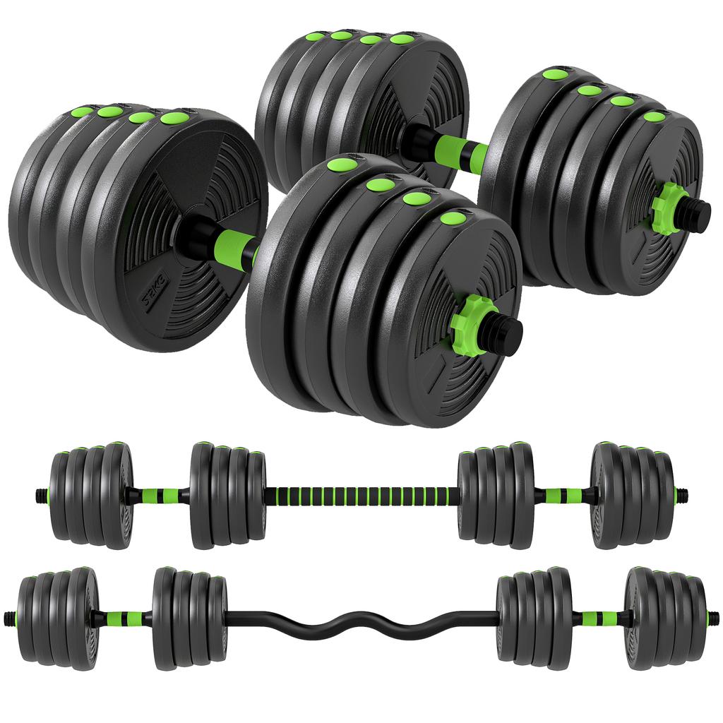Adjustable Dumbbell Set 30 KG Dumbbell Set Dumbbells Barbells Weight Set for Strength Training