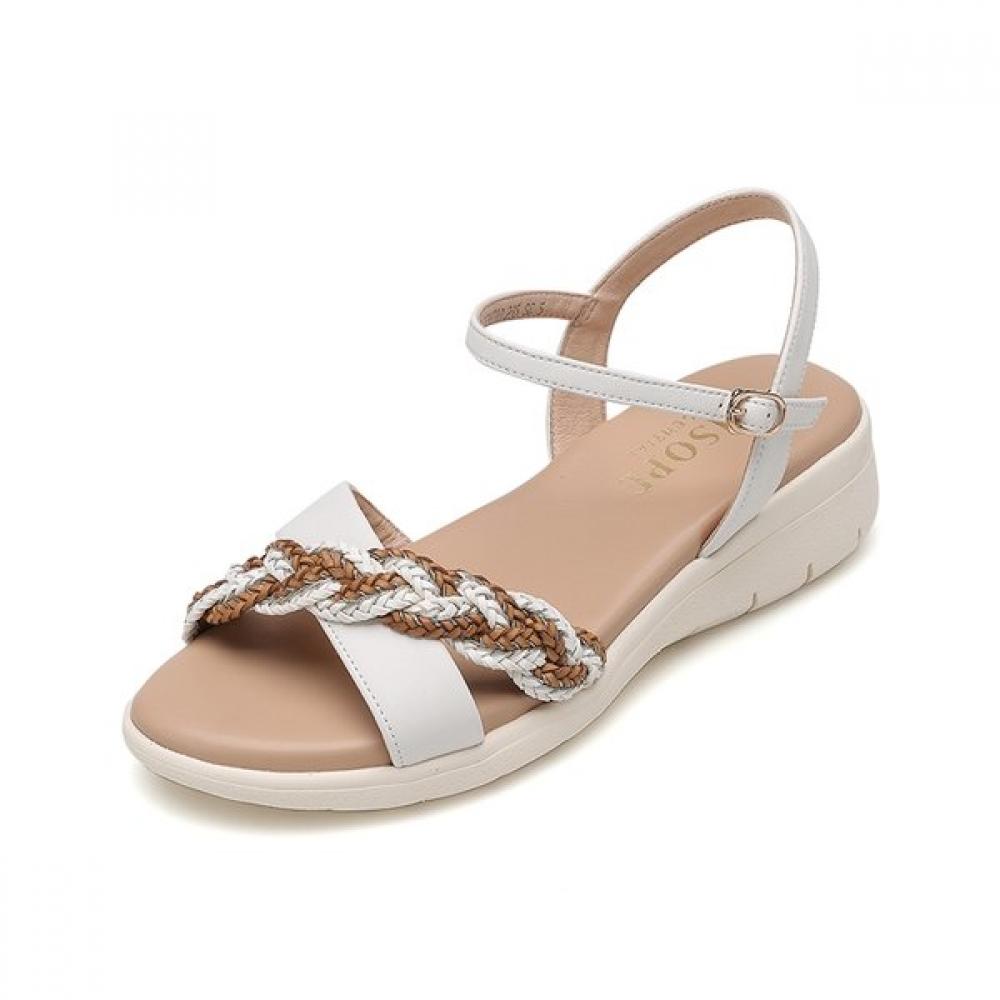 Misope Women Sandals 012524710 Ivory/250