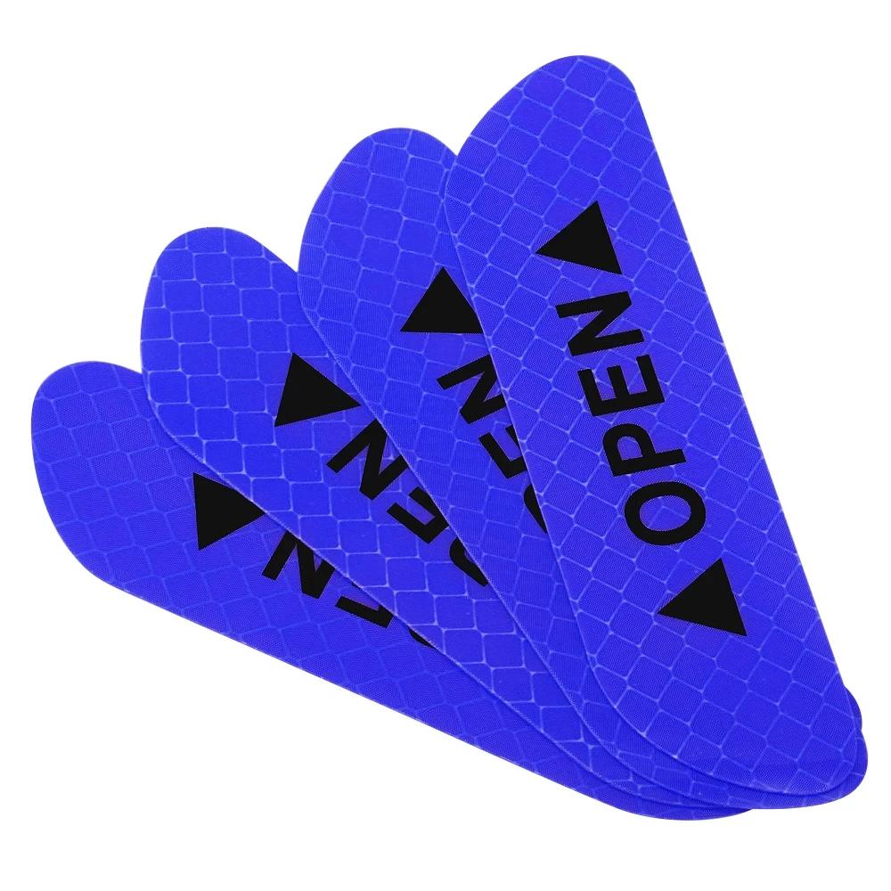 4PCS/set Car Reflective Strips Warning Stickers For Kia Ceed Sportage Rio 3 4 Picanto Sorento Borrego Soul Car Door Stickers
