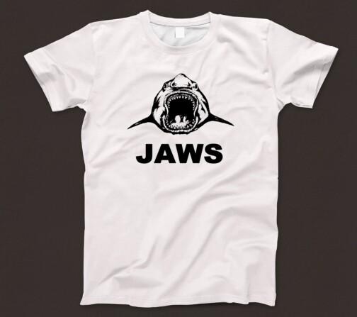 Jaws T-shirt 914 Retro 70s Shark Film Crew Spielberg Amity Island The Deep Orca XXXL