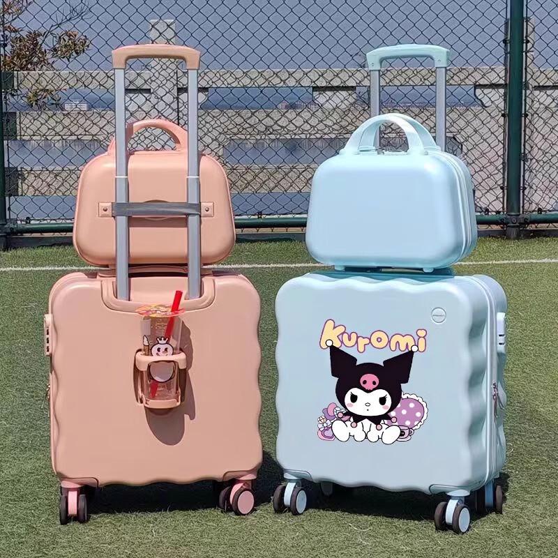 Cartoon ABS&PC Hardside Carry-on Spinner Luggage 18 inches