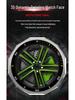 SANDA 1162 Men's Trendy Waterproof Rotating Wheel Quartz Watch
