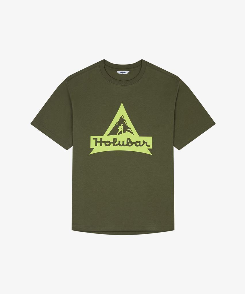Holluba Archive Logo T Shirt Khaki