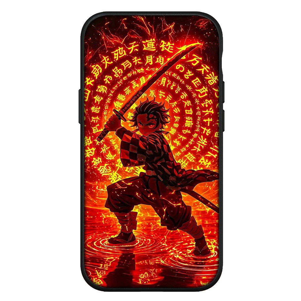 

for iPhone 17 16 15 Xiaomi Poco F7 F8 X7 X6 C85 C75 M8 Redmi Note 14 13 12 11 Pro Max 14C 13C A3 A4 Phone Case Demon Slayer Agatsuma Zenitsu Tanjirou for Xiaomi Poco M6 Pro 4G аеро