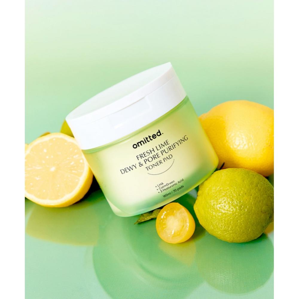 Омнисссинг Fresh Lime Lha Glow Пилинг-диски для пор NONE
