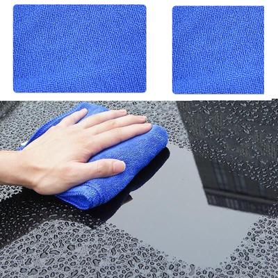 Mikrofaser Trockentuch Auto Blau Wasch Reinigungs Tuch Professionelles Autowasch Tuch Hohe Wasseraufnahme Auto Wasch Zubehör