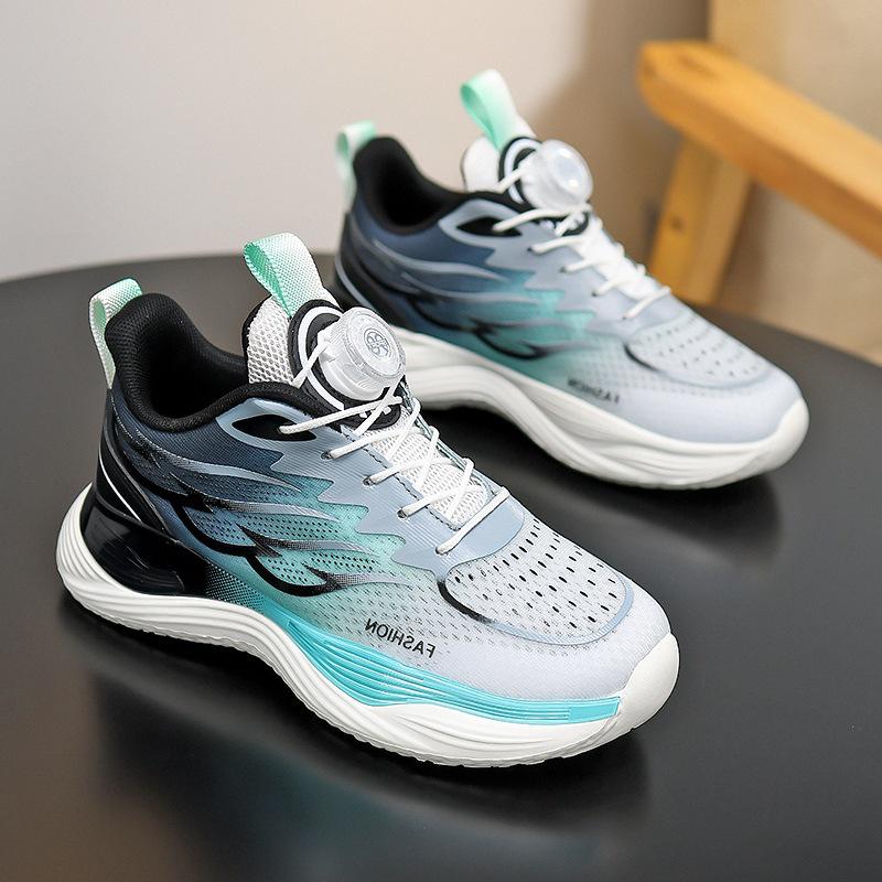 Atmungsaktive Jungen-Schuhe mit Netz-Obermaterial und rutschfester Sohle für Laufen & Basketball - Herbstkollektion