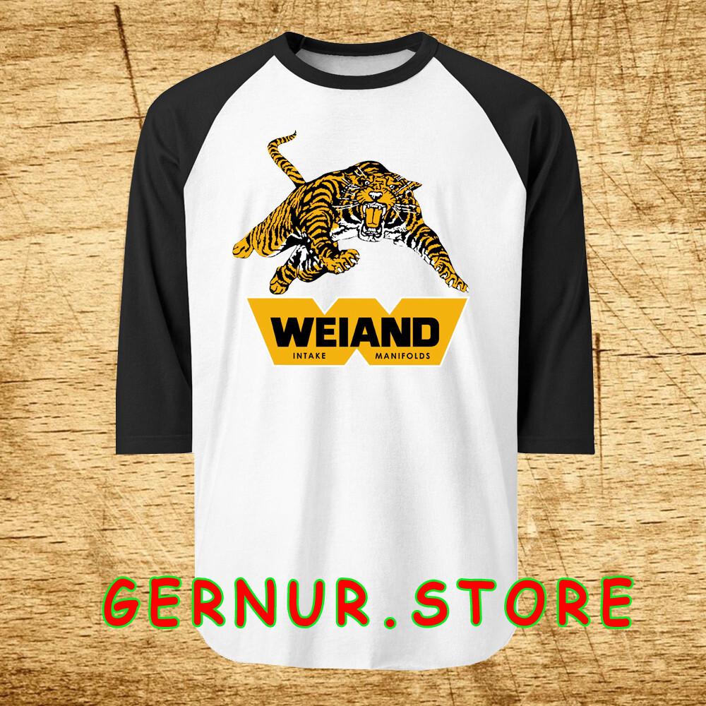 Weiand Tiger Men s Raglan Black Size S-2XL XL