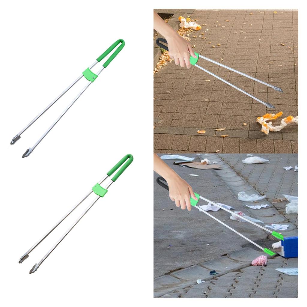 Trash Picker Upper Grabber Pickup Tongs for Floor River Cleanup Street aluminum rod