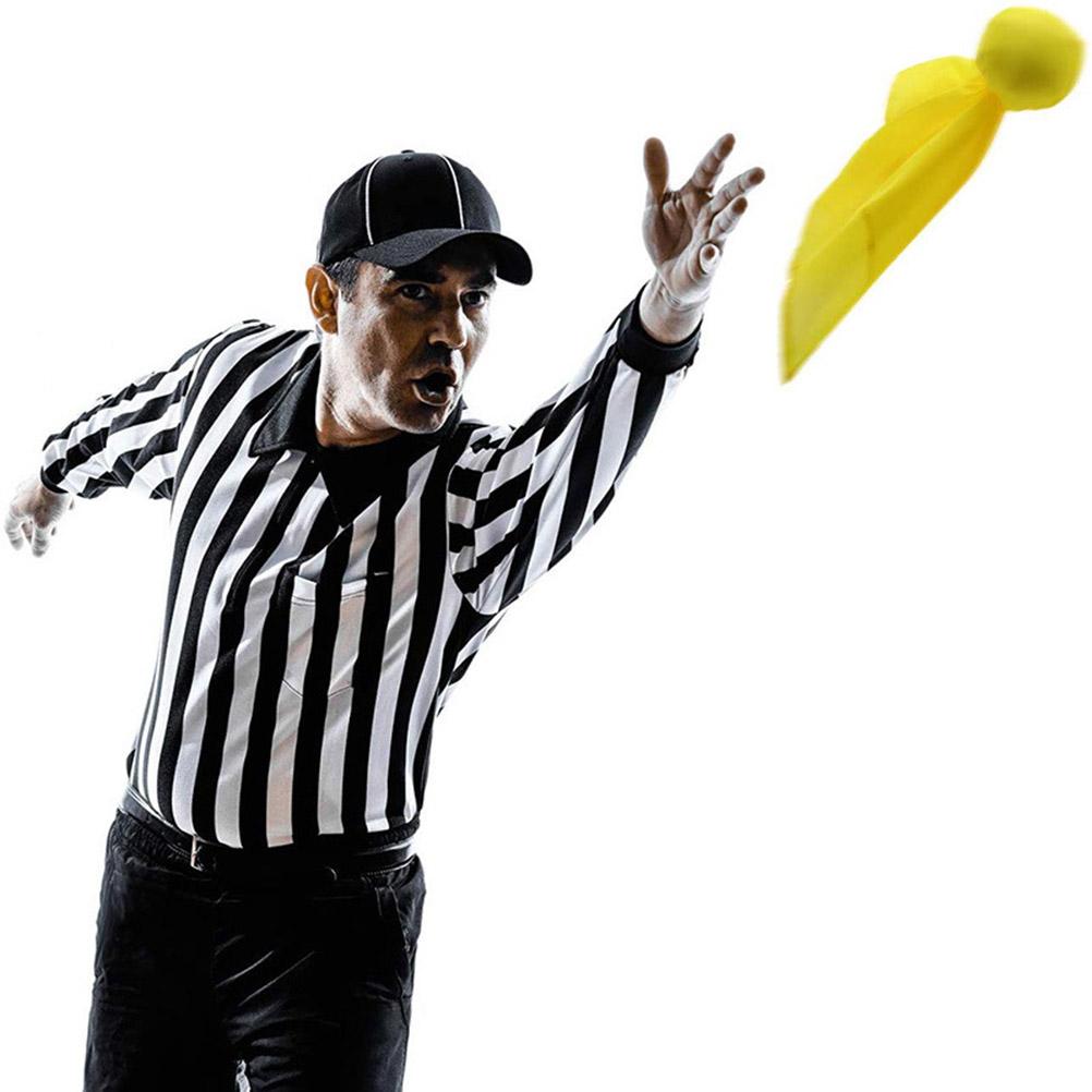 6PCS Football Penalty Flags Bright Color Referee Flags for Football Match