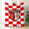 SC Braga Portuguese Football Club Printed Pattern Bedroom Blanket, Keep Warm Bedroom Blanket, Suitable for Living Room and Bedroom Sofa
