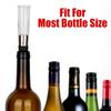 2 IN 1 Wine Decanter Mini Wine Filter Air Intake Bottle Pourer Aerator Fast Decanter Stainless Steel Kitchen Gadgets Universal Portable