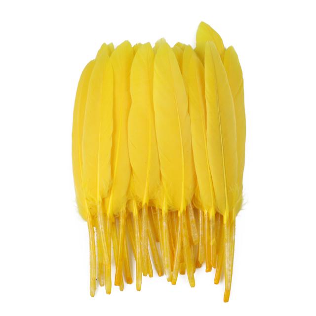 Natural Goose Feather 10-15cm Colorful Feather for Crafts DIY Jewelry Headress Carnival Dream Catcher Plumes Decor