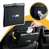 Auto Leder Müllsack Magnetische Adsorption Sitzlehne Hängende Aufbewahrungstasche Für M 1 2 3 4 5 6 7 Serie Z4 G11 Innenraum