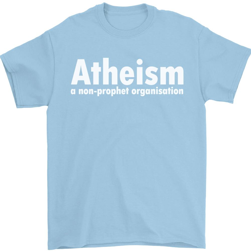 Atheism a Non Profit Organisation Atheist Unisexs TShirt 100 Cotton S