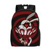 ALNST Zombie Stage Casual Backpack Lightweight Student Hiking Travel Cartoon Daypack for Men Women Laptop Computer Canvas Bags