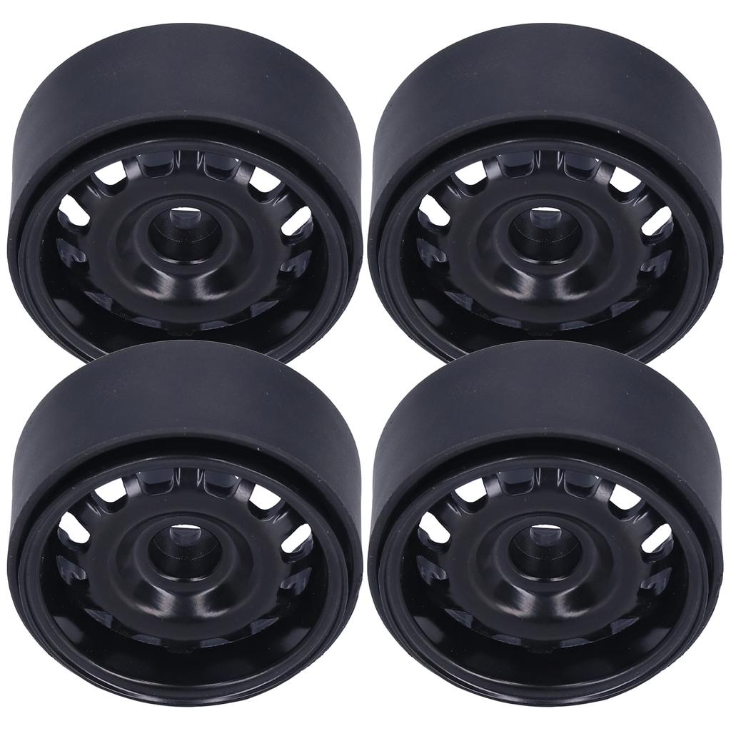 4Pcs 1/10 RC Bdlock Wheel Hubs 12 Holes Metal Wheel Hub Replacement for  / 