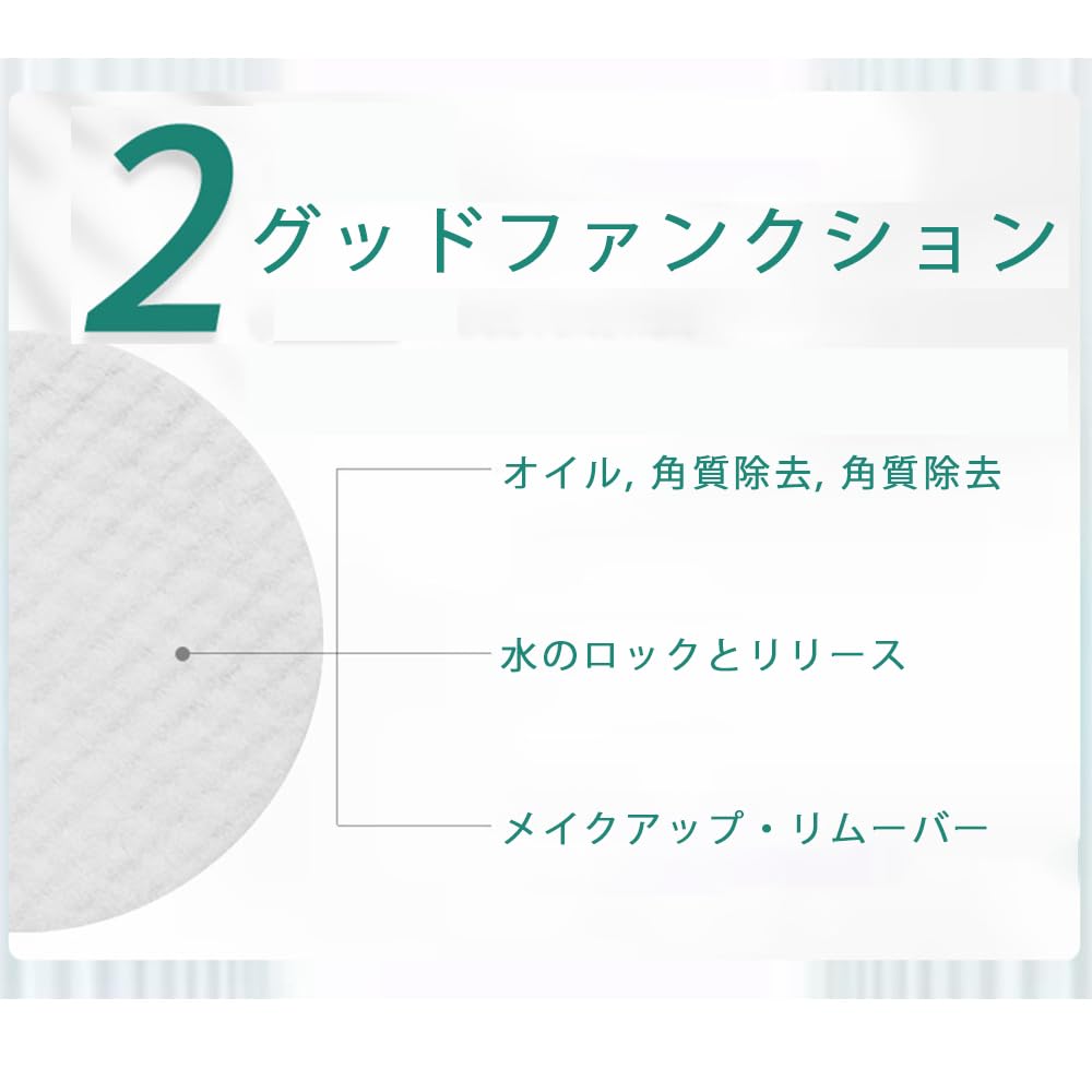 ZHSHXNGY Cotton Toner for Cleansing Pads 100 Pads, Round, Refillable, Toner, Thin, Embossed, (Large, Pads)