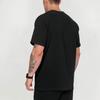 Calvin Klein Colorblock Letter Print Crew Neck Short Sleeve T-Shirt Unisex Tops Black J400168-BEH