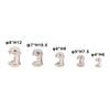 2 Stück Miniatur Modellschiff LED Lampe Becher Simulation Legierung Lampenabdeckung Lichthalter Teile zur Dekoration DIY Hobby