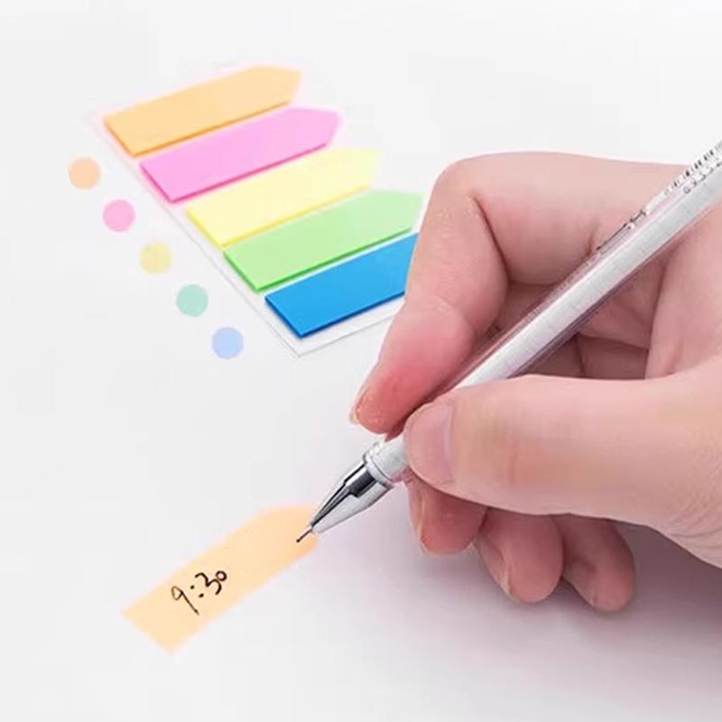 Průhledná indexová nálepka PET lepící poznámka Nálepka pro odměny studentů Lepící poznámka Lepicí poznámky Kancelářské a vzdělávací potřeby TMZ