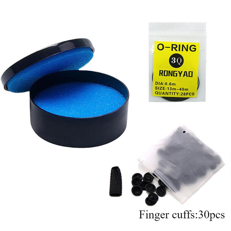 Watch Repair Tools 1box Watch Case Rubber Waterproof O-Ring Oil-resistant Watch Bottom Cover Gasket 0.5/0.6mm O-Ring Seal Gasket
