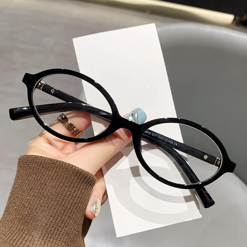 Vintage Oval Sunglasses Women Luxury Brand Designer Small Oval Sun Glasses Photochromic Stylish Retro Leopard Eyewear Men Quality