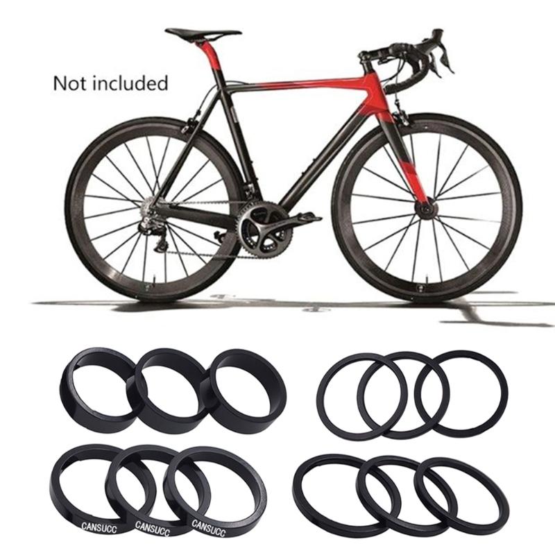 Road Bike Bicycle Headset Fork Spacers Road Bike Handlebar Stem Washer-Rings