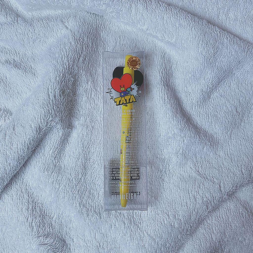 [USED] BT21 TATA Notebook, Pen, Card Pouch, Pass Case