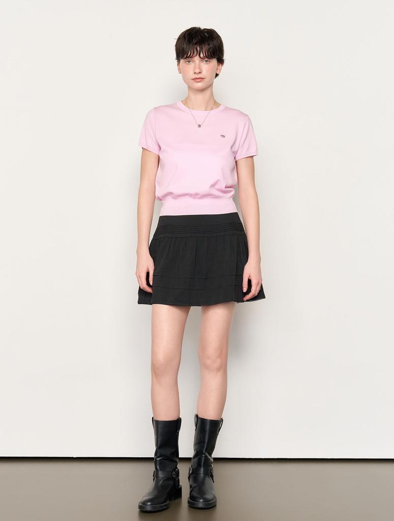 GENERALIDEA Airy Essential Half Knit [Pink] / Wbe2L05512